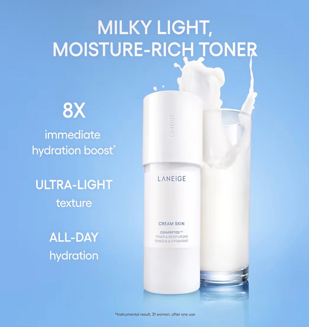 Laneige Cream Skin Toner & Moisturizer