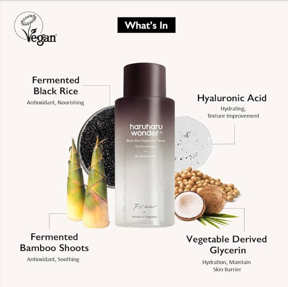 Haruharu Wonder Black Rice Toner