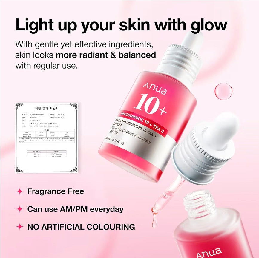 Anua Niacinamide 10% + TXA 4% Serum