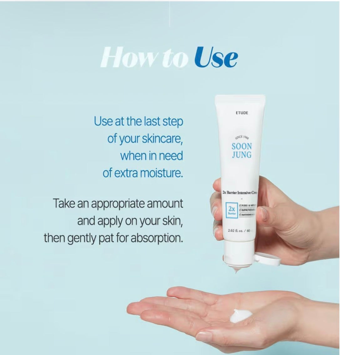 Etude SoonJung 2x Barrier Intensive Cream