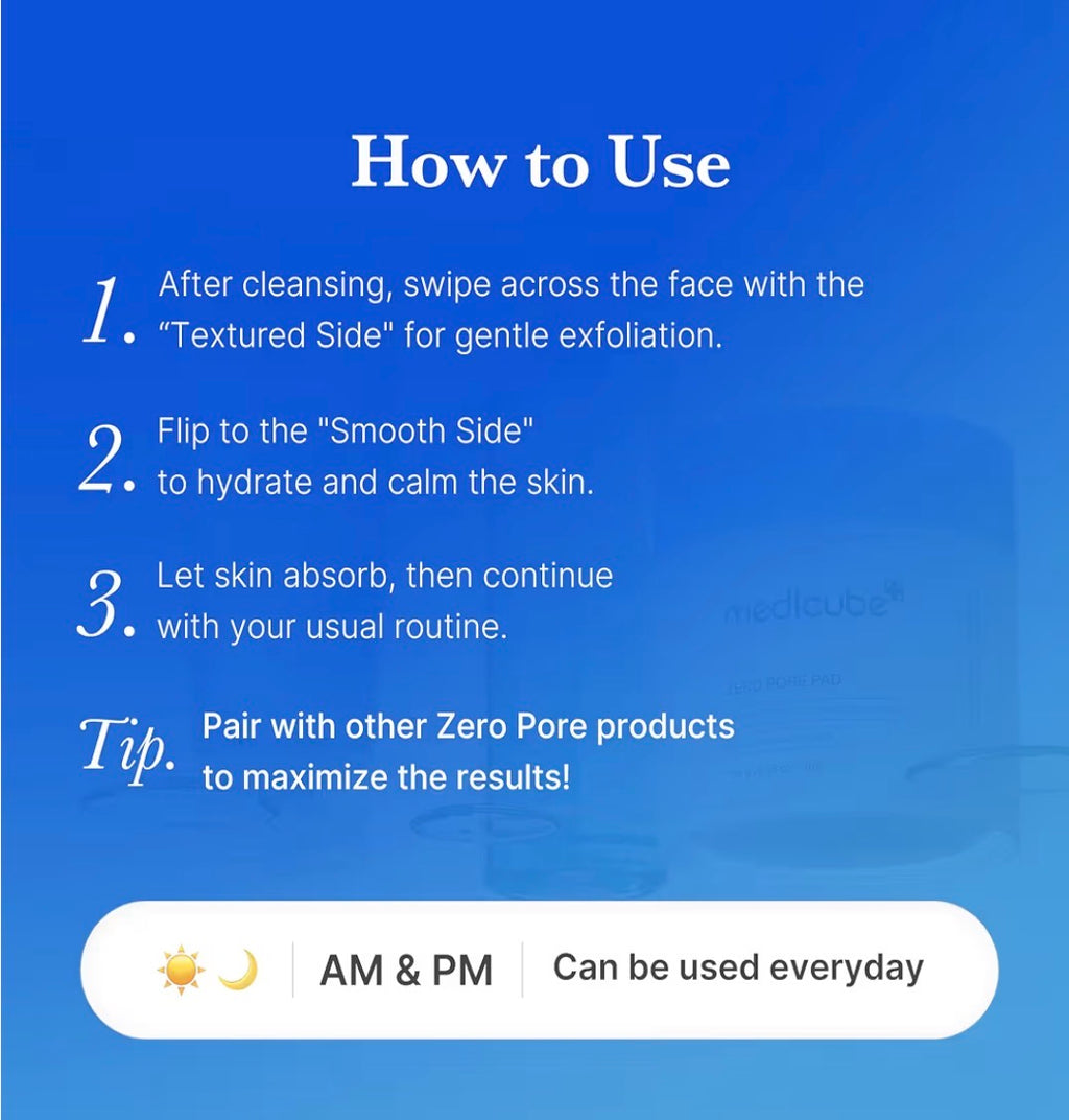 Medicube Zero Pore Pad 2.0