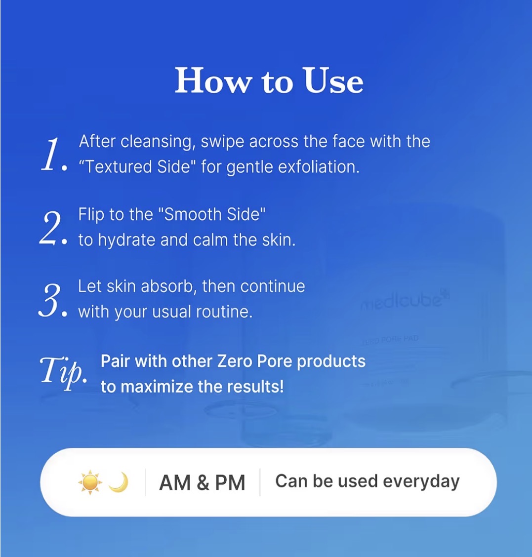 Medicube Zero Pore Pad 2.0